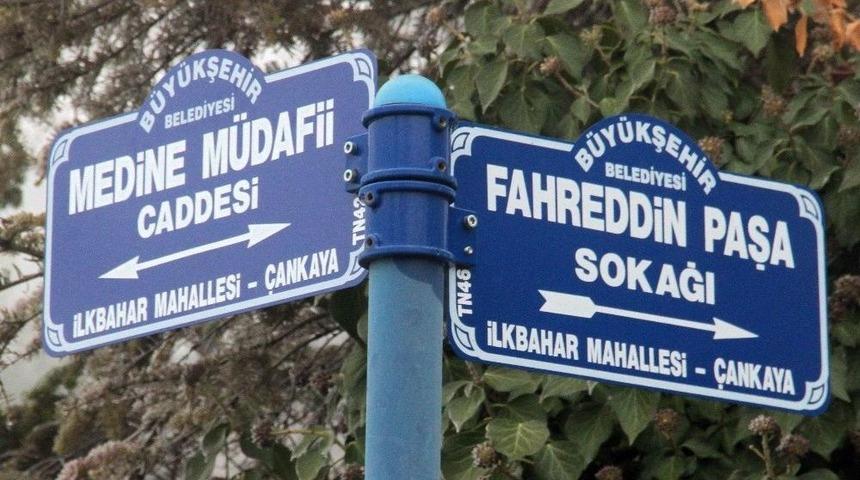 Bae B&uuml;y&uuml;kel&ccedil;iliğinin Sokağına &rsquo;fahreddin Paşa&rsquo; İsmi Verildi