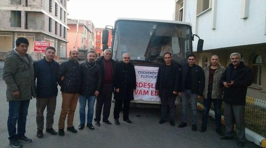 &Ccedil;ekmek&ouml;y Belediye Başkanlığın&rsquo;dan Kardeş Tuzluca Belediyesi&rsquo;ne Yardım Eli