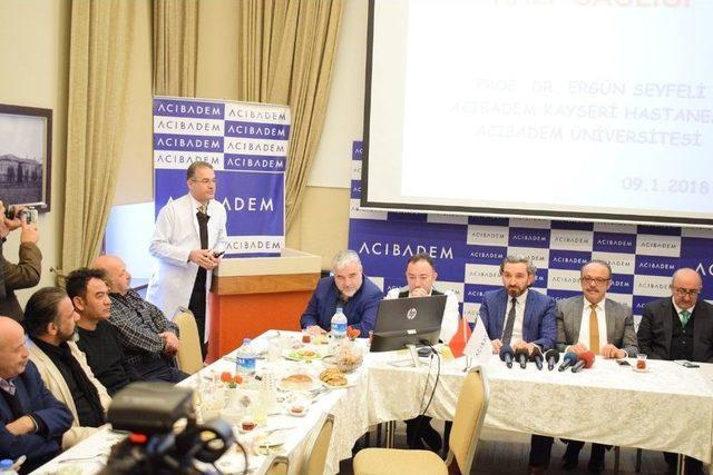 Acıbadem Kayseri Hastanesi 10 Ocak Dolayısıyla Gazetecileri Ağırladı