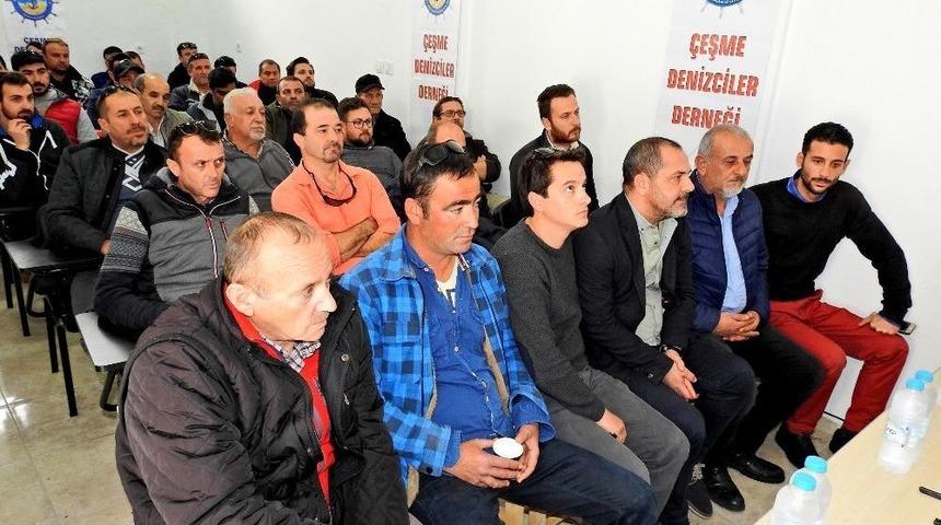 Çeşme Denizciler Derneği Başkanı Porsuk Yeniden Başkan