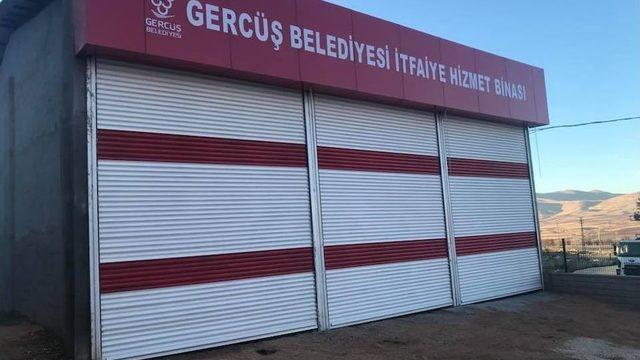 Gercüş Belediyesine Yeni İtfaiye Deposu Yapıldı