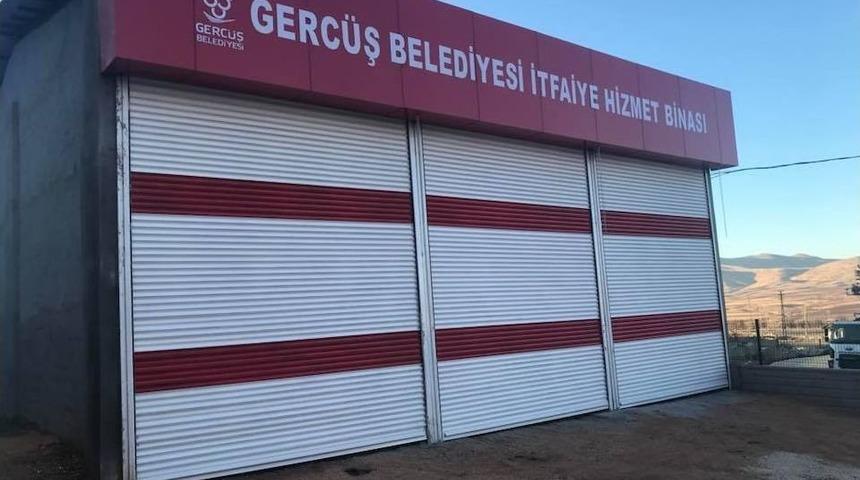 Gercüş Belediyesine Yeni İtfaiye Deposu Yapıldı
