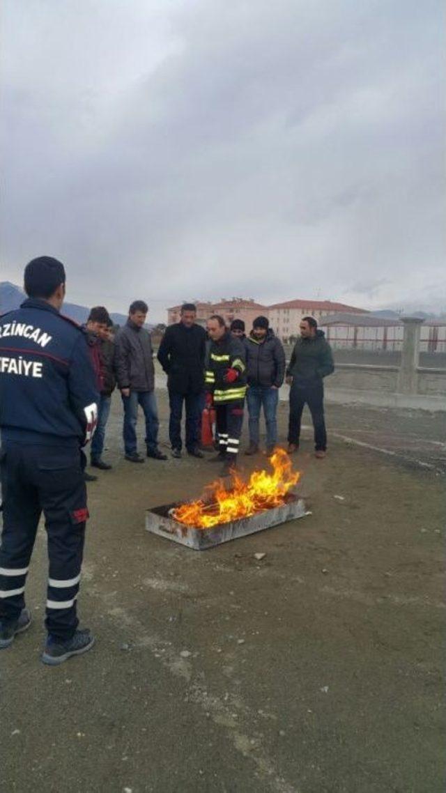 İtfaiye Eğitimleri Devam Ediyor