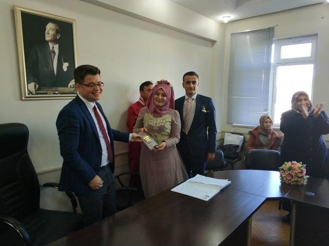 Kaymakamlıkta Nikah Merasimi