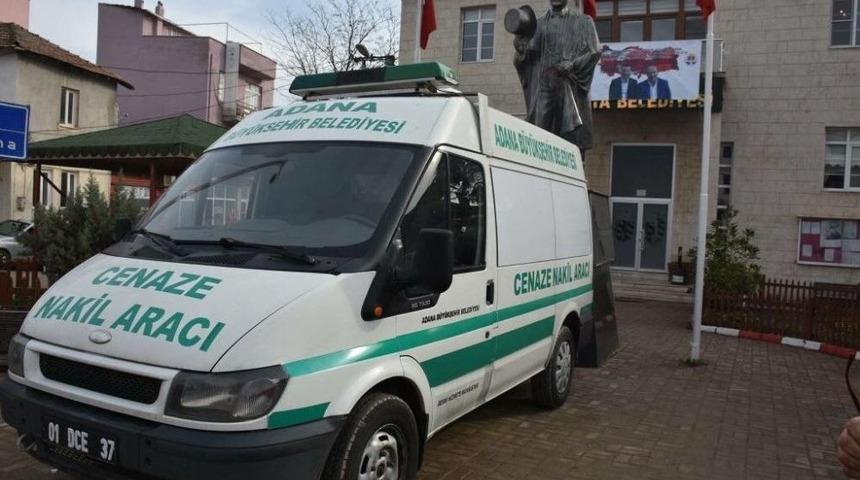 Adana B&uuml;y&uuml;kşehir Balya Belediyesi&rsquo;ne Cenaze Aracı G&ouml;nderdi