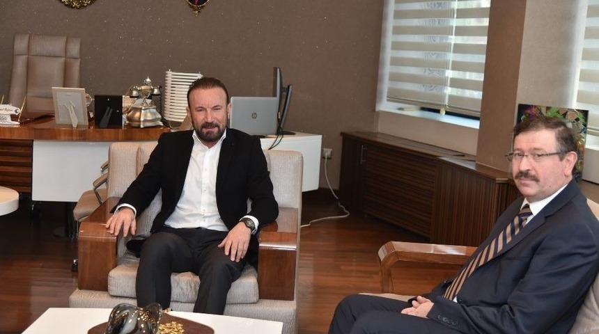 Genel Sekreter İlhan Bayram&rsquo;dan Başkan Doğan&rsquo;a Ziyaret