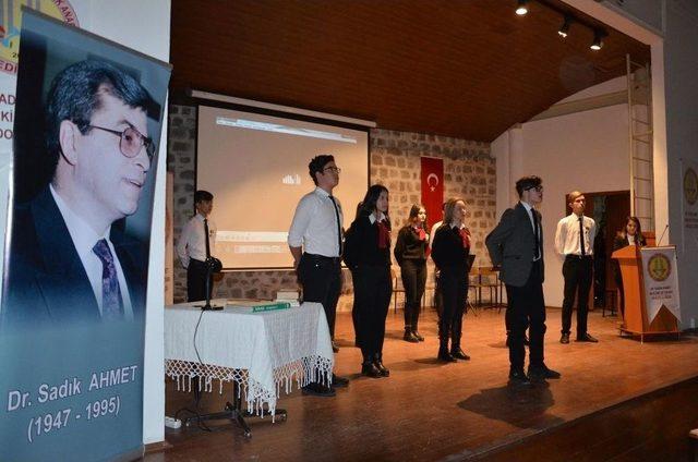 İsmiyle Müsemma Okullar Projesi Kapsamında Dr. Sadık Ahmet Anıldı