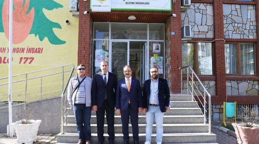 Başkan Cahan&rsquo;dan Yal&ccedil;ın&rsquo;a Ziyaret