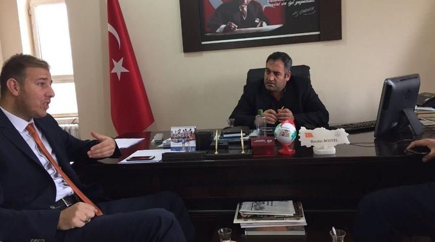 Başkan Parıldar&rsquo;dan M&uuml;d&uuml;r Bozyel&rsquo;e Ziyaret