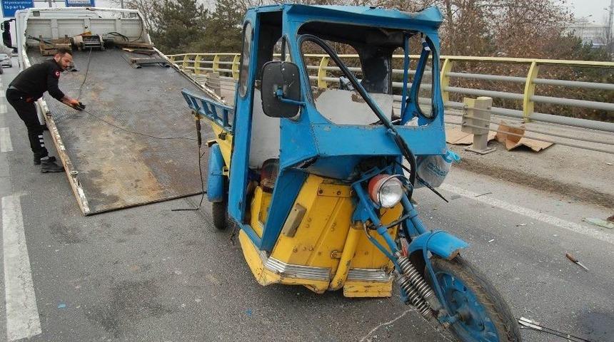 Konya’da Trafik Kazası: 1 Yaralı