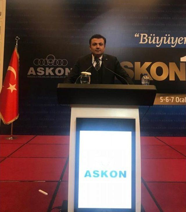 Askon’un Yeni Başkanı Çiftçi Oldu