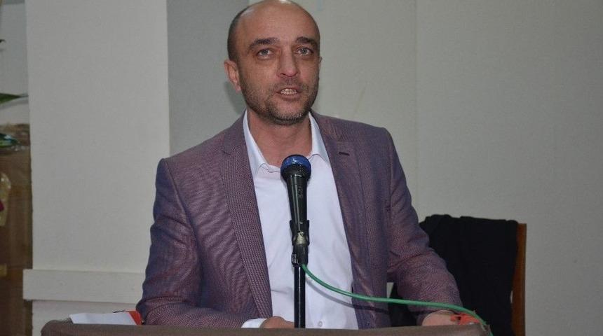 Bilecik Yiyecek Maddesi Satan Esnaflar Odası Başkanı Ahmet Subaşı G&uuml;ven Tazeledi