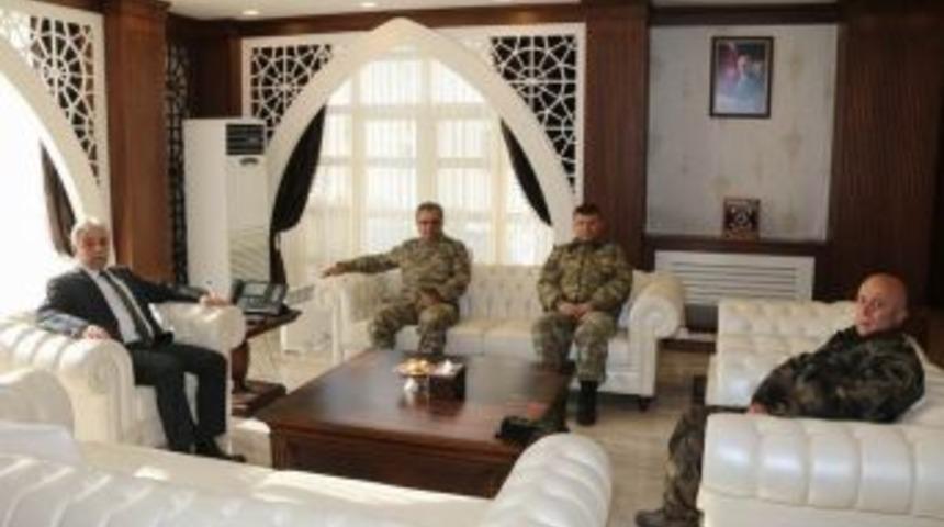 Tuğgeneral Tokel&rsquo;den Vali Toprak&rsquo;a Ziyaret