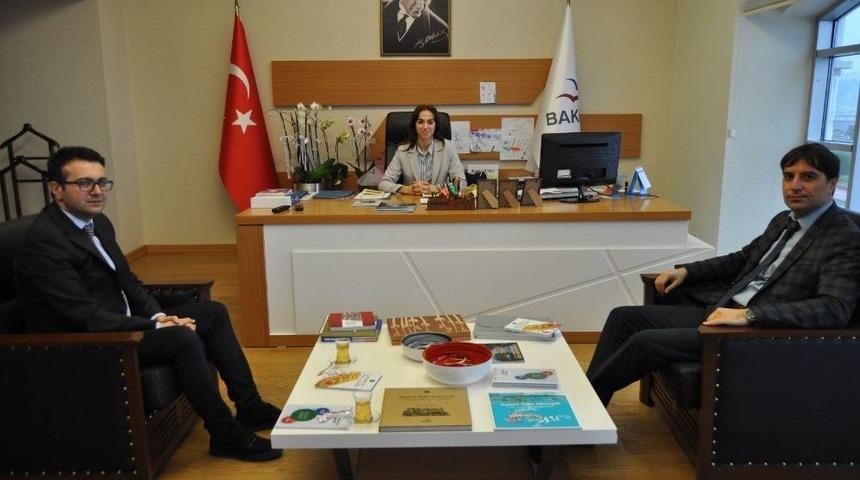 N&uuml;fus M&uuml;d&uuml;r&uuml; Ve Tuik M&uuml;d&uuml;r&uuml;nden Elif Acar&rsquo;a Ziyaret