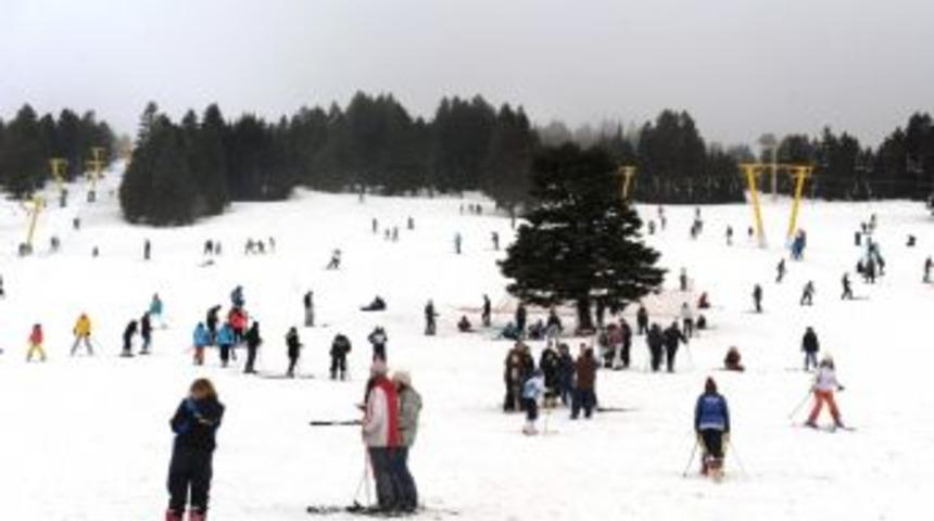 Uludağ&rsquo;da Kar Kalınlığı 87 Santimetre