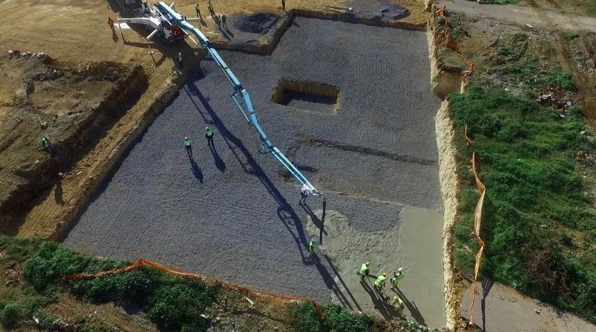 Kepez Santral&rsquo;de Hak Sahibi Konutlarının Temelleri Atılmaya Başladı