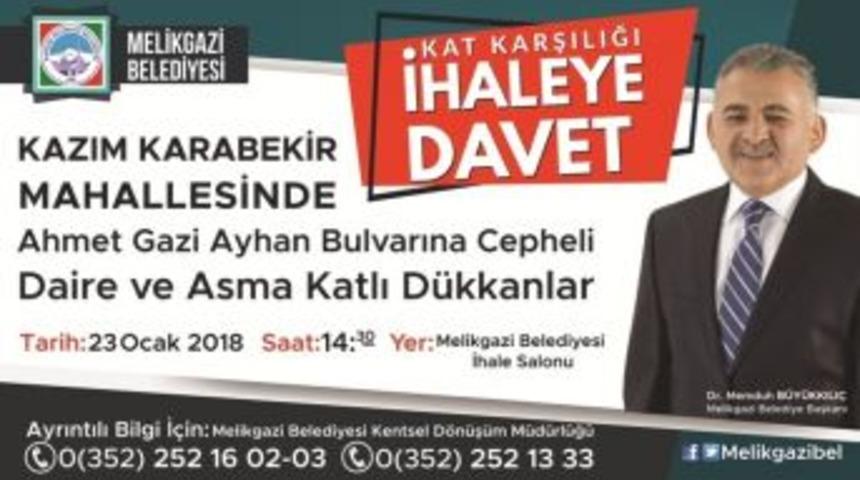 Kazım Karabekir Mahallesi&rsquo;nde 301 Daire Kat Karşılığı İhale Edilecek