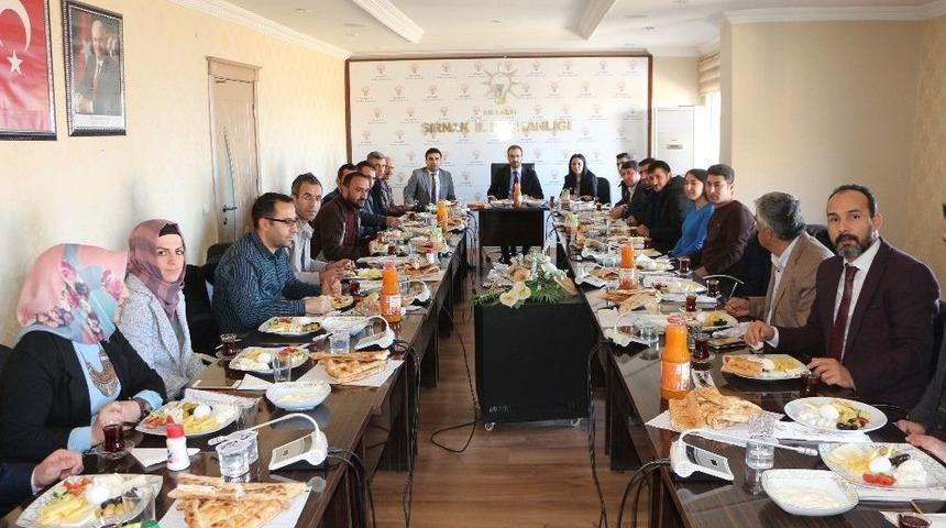 Başkan Erkan, Basın Mensuplarıyla Bir Araya Geldi