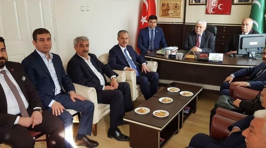 Ak Parti’den Mhp’ye İadeyi Ziyaret