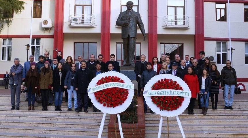 Aydın&rsquo;da 10 Ocak &Ccedil;alışan Gazeteciler G&uuml;n&uuml; Kutlandı