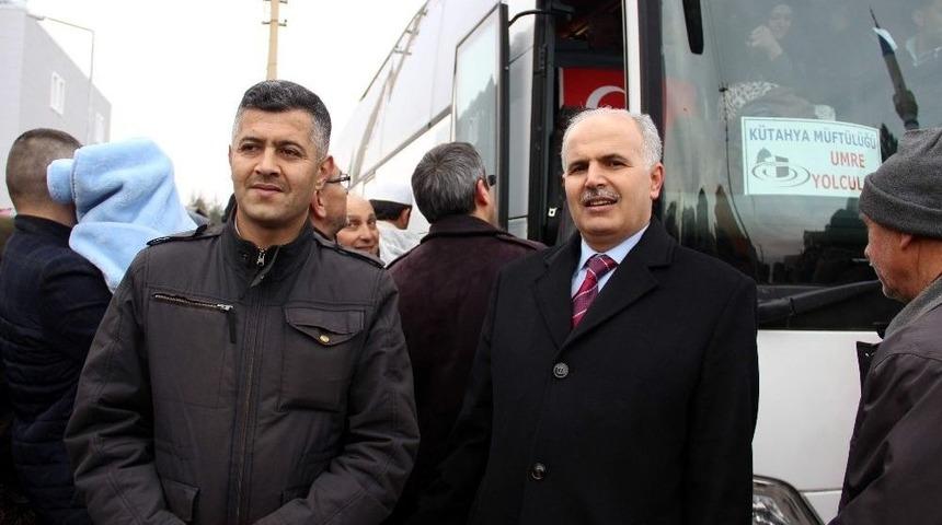 Umre Kafilesi Dualarla Uğurlandı