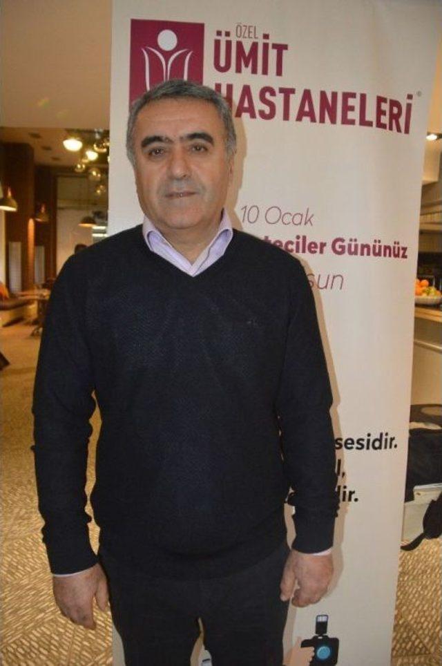 Özel Ümit, Gazetecileri Unutmadı