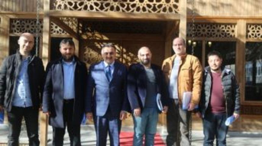 Develi Belediye Başkanı Mehmet Cabbar 10 Ocak Gazeteciler G&uuml;n&uuml;nde Gazetecilerle Buluştu