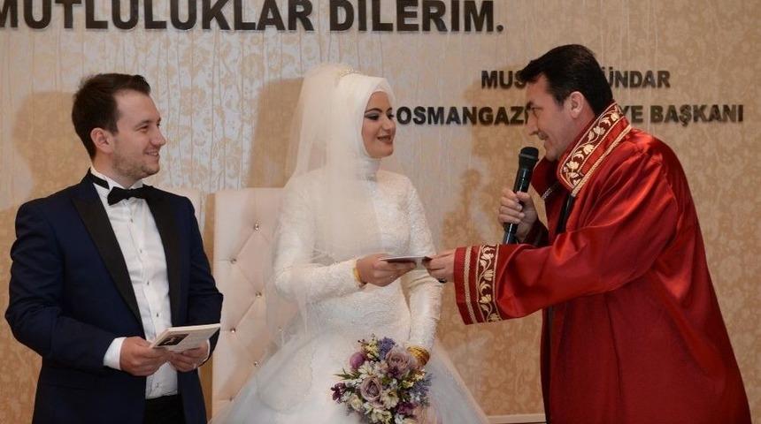 Yabancı Gelin Ve Damatlar Osmangazi&rsquo;yi Se&ccedil;ti