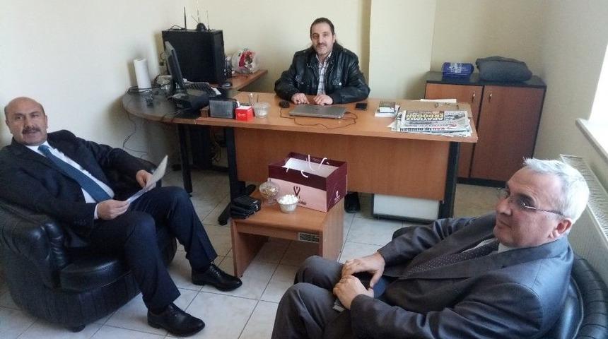 M&uuml;d&uuml;r Elkatmış&rsquo;tan İha&rsquo;ya Ziyaret