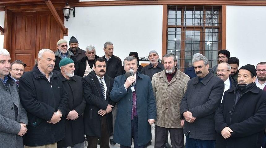 Başkan Aky&uuml;re: &ldquo;ecdat Yadigarı Eserleri Koruyalım&rdquo;