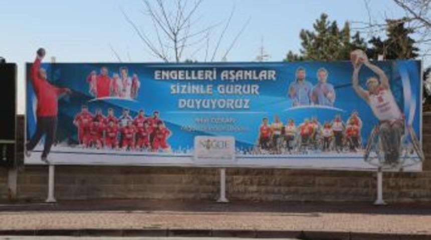 Niğde Belediyesinden Engelli Sporculara Teşekk&uuml;r