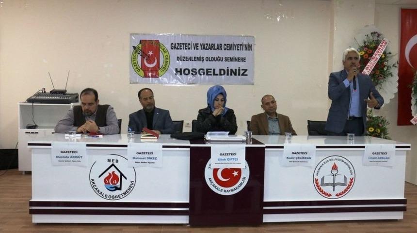 Ulusal Ve Yerel Basın Mensupları Ak&ccedil;akale&rsquo;de Buluştu