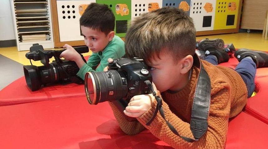 Kreş &Ouml;ğrencileri 10 Ocak &Ccedil;alışan Gazeteciler G&uuml;n&uuml;&rsquo;n&uuml; Kutladı