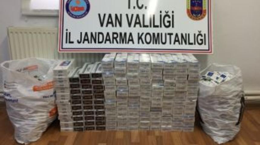 Van&rsquo;da 3 Bin 620 Paket Ka&ccedil;ak Sigara Ele Ge&ccedil;irildi