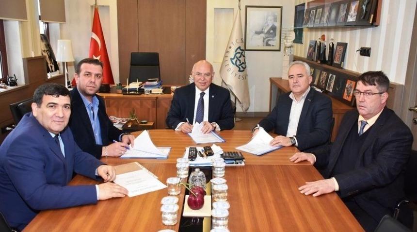 S&uuml;leymanpaşa Belediyesi T&uuml;m Bel-sen İle Toplu İş S&ouml;zleşmesi İmzaladı