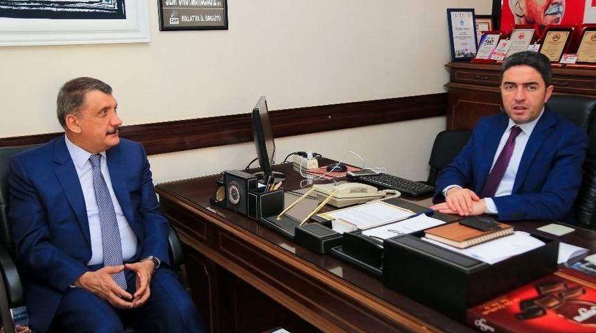 Başkan G&uuml;rkan&rsquo;dan Chp&rsquo;ye &lsquo;hayırlı Olsun&rsquo; Ziyareti