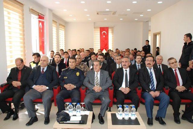 Vali Kalkancı Emniyet Teşkilatını Başarı Belgesiyle Ödüllendirdi