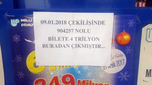 4 Milyonluk Büyük İkramiye Akhisar’a Çıktı