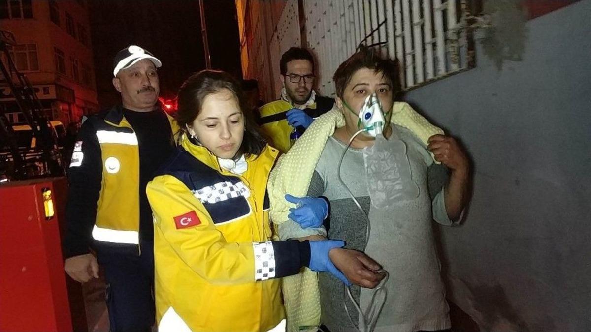 Samsun&rsquo;da Yangın Paniği: 3 Kişi Hastanelik Oldu