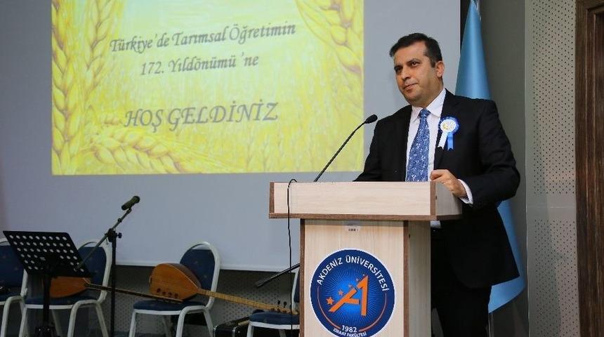 Tarımsal &Ouml;ğretimin 172. Yıl D&ouml;n&uuml;m&uuml;