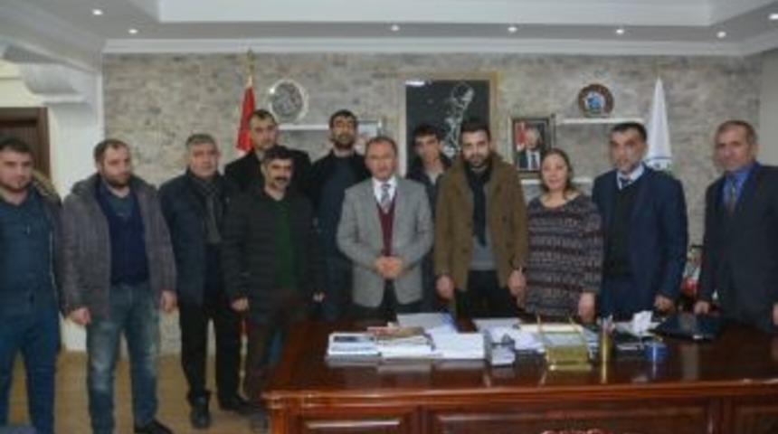 Gazetecilerden Başkan K&ouml;ksoy&rsquo;a Ziyaret