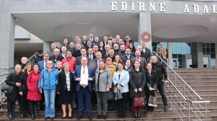 Chp Edirne İl Başkanı Pekcanlı Mazbatasını Aldı