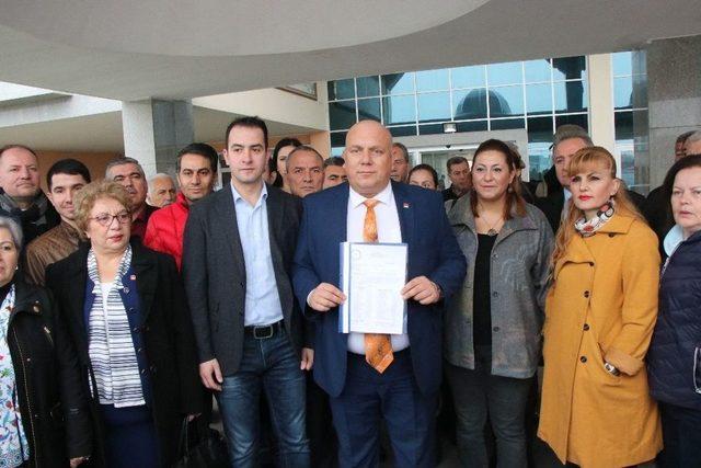 Chp Edirne İl Başkanı Pekcanlı Mazbatasını Aldı