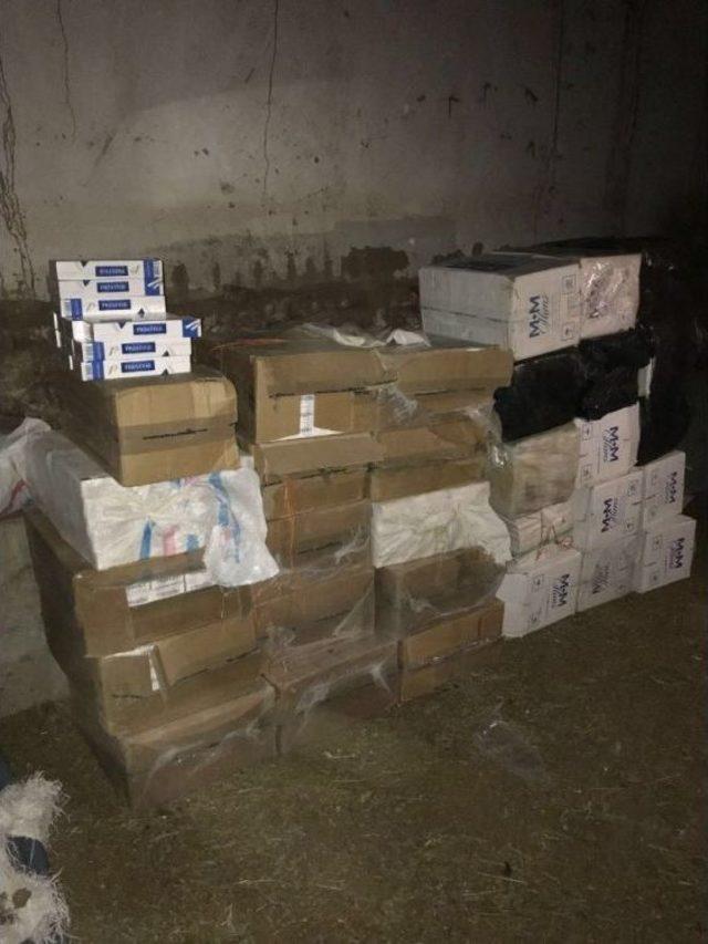 Van’da 58 Bin 460 Paket Kaçak Sigara Ele Geçirildi