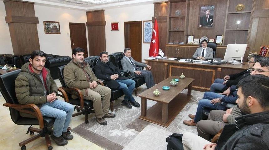 Rekt&ouml;r Yardım, Gazetecilerle Bir Araya Geldi