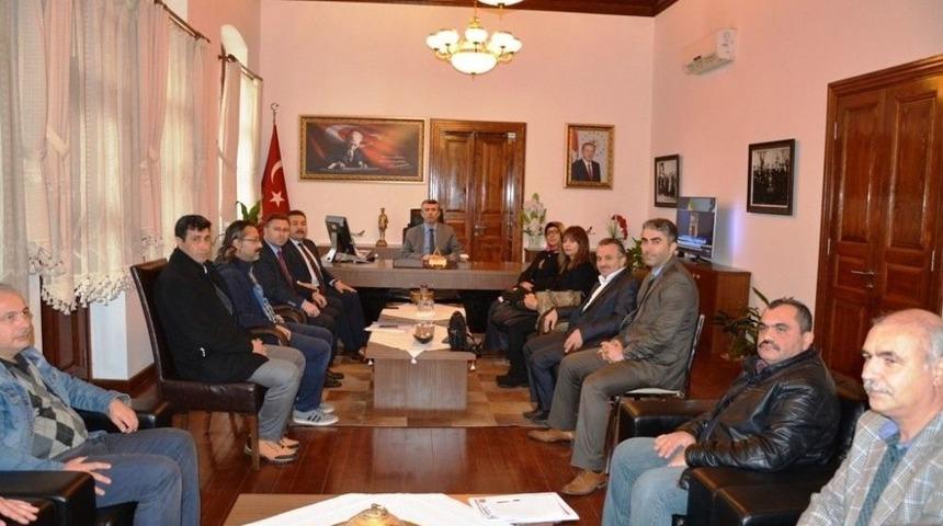 Edremit&rsquo;te &ldquo;sporda Yetenek 10&rsquo;la Gelecek Projesi&rsquo;&rsquo; İşbirliği Toplantısı