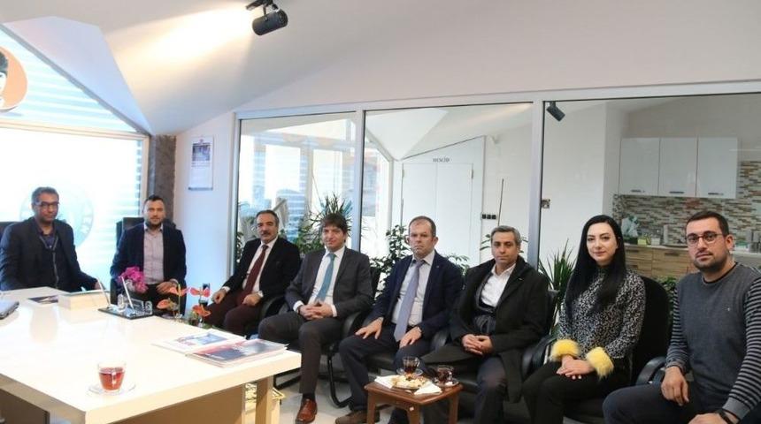 Rekt&ouml;r Bağlı&rsquo;dan Başkan Urgen&ccedil;&rsquo;e İade-i Ziyaret