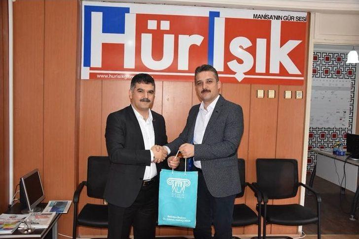 Başkan Karaçoban’dan Gazetecilere Jest G1