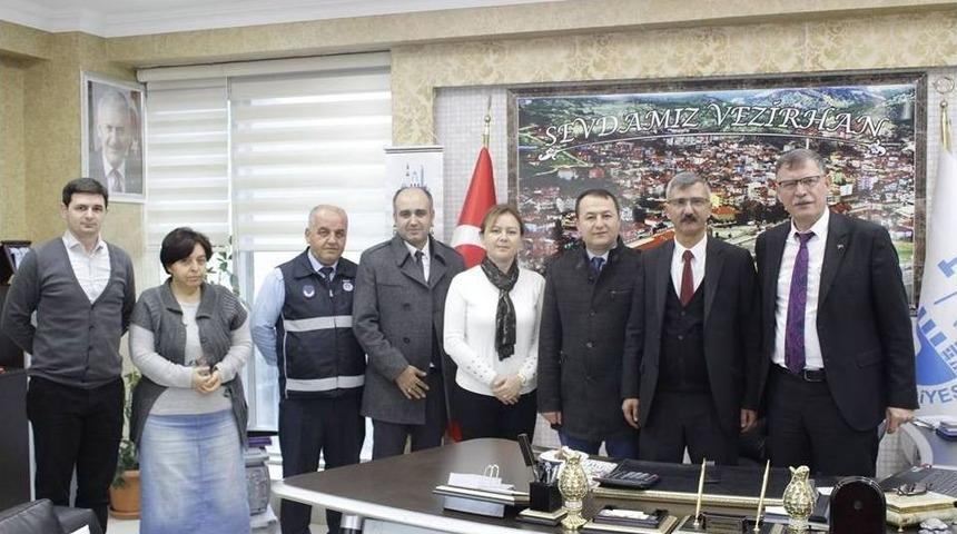 Bem Bir-sen&rsquo;den Vezirhan Belediyesi&rsquo;ne Ziyaret