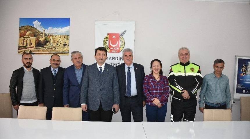 Emniyet M&uuml;d&uuml;r&uuml; Onar, Gazetecilerle Bir Araya Geldi